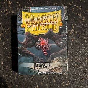 Dragon Shield Black Matte Standard Sleeves - 100 Pack